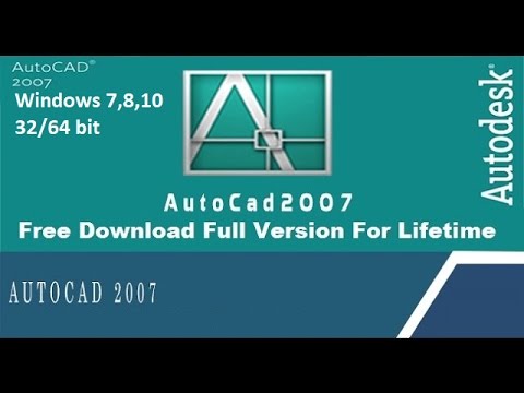 autocad 2007 free download full version with crack cnet